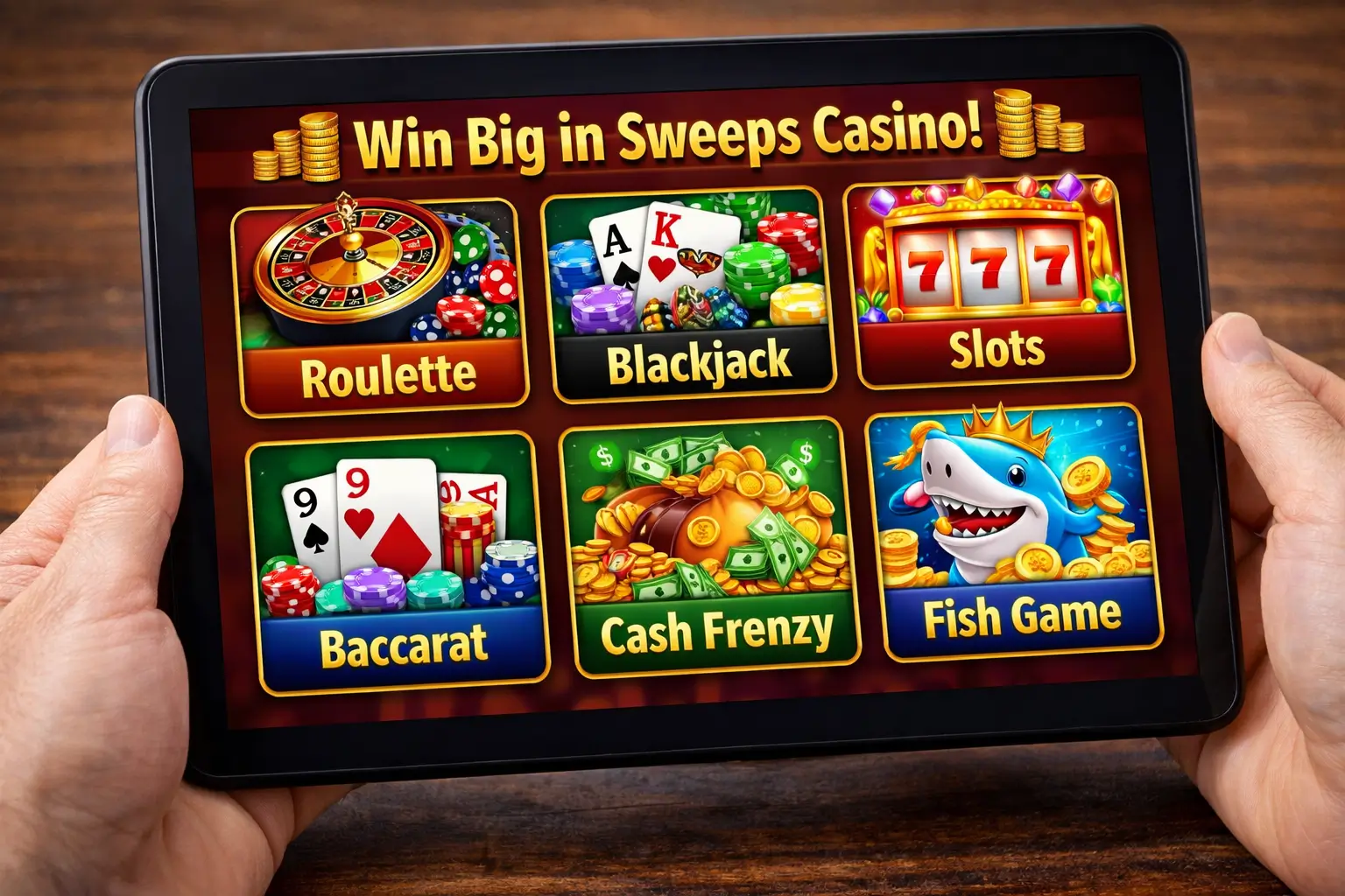 Sweepstars Game Library and Providers